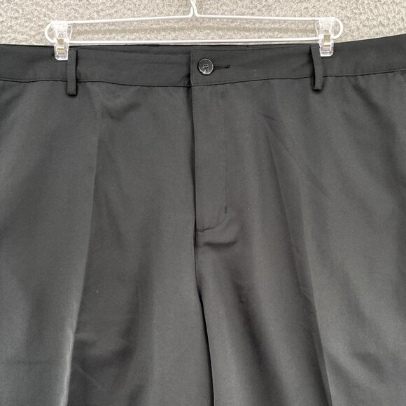 Adidas Shorts Mens 42 Black ClimaLite Golf Chino Activewear Performance Outdoor - Picture 2 of 13